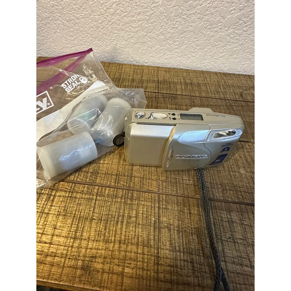 Olympus Stylus 80 Film Camera with 3 Rolls of Film